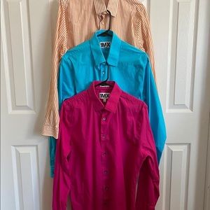 Lot of 3 EXPRESS Men’s dress shirts